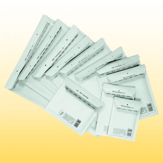 100 Luftpolsterumschl�ge W wei� - 30 cm x 35 cm